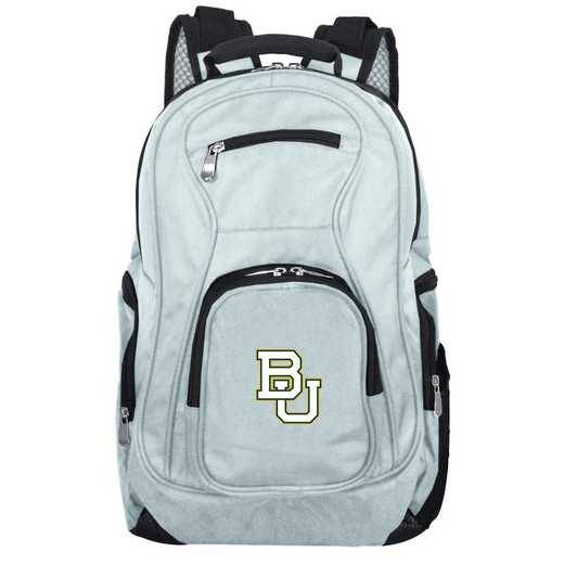 CLBAL704-GRAY: NCAA Baylor Bears Backpack Laptop